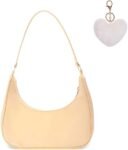Bags Small Handbag Women Small Handbag Aesthetic Bag Shoulder Bag  Handbag Teenager Girls Hand Bag Aesthetic Bag Handbag Small Bags Handbag Shoulder Bag Women, Yellow 1