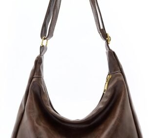 Women's Bags: Ultra-Soft Foldable Vegan Leather Shoulder Bags & Stylish Casual Totes