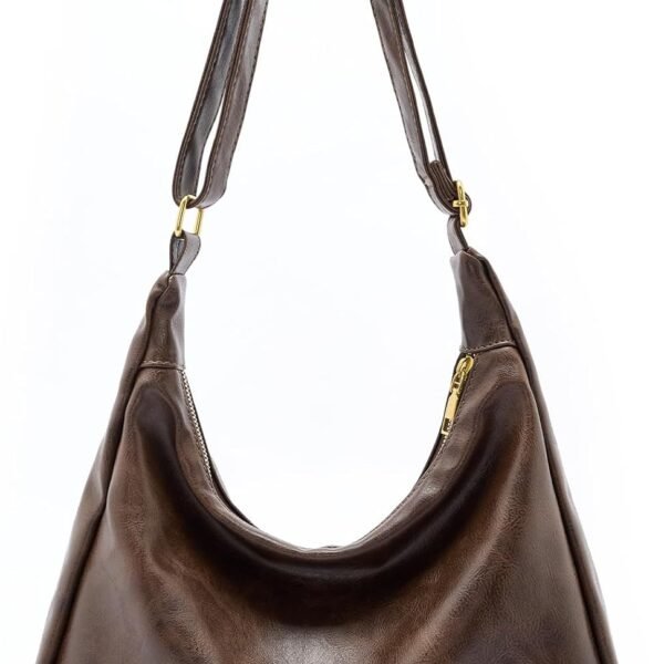 Women's Bags: Ultra-Soft Foldable Vegan Leather Shoulder Bags & Stylish Casual Totes
