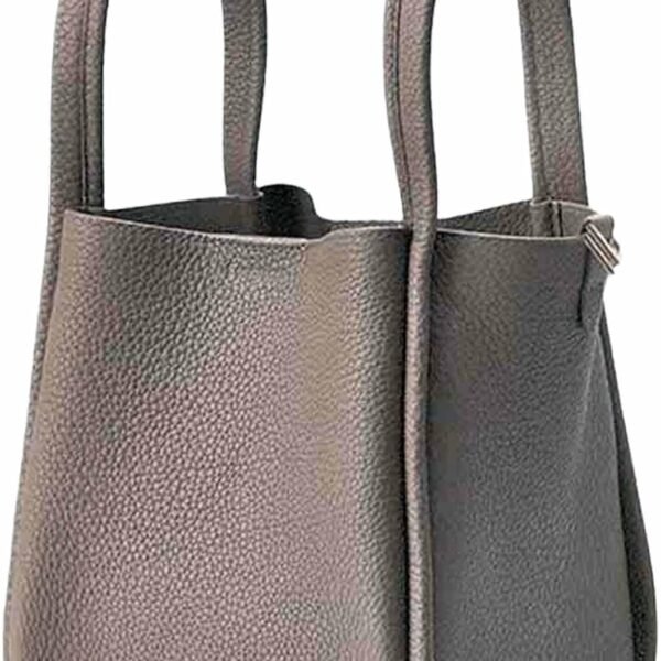 Women's Classic Design Luxury Leather Bag Soft Handbag Fashion Multi functional Bucket Bag Elegant Handbag