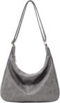 Women's Bags — Foldable Vegan Leather Shoulder Bag | Relaxed-Style Tote | Crossbody Bag