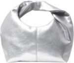 Women's Ruched Hobo Mini Handbag Clutch Purse Dumpling Pouch Bag