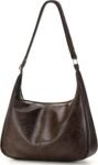 Women's Bags — Soft Leather Relaxed-Style Bags | Ultra-Soft Vegan Leather Bags | Vintage Shoulder Bag | Stylish Everyday Handbag