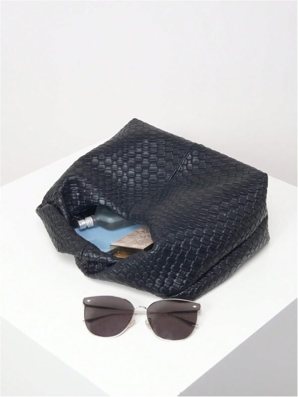Women's Ruched Hobo Mini Handbag Clutch Purse Dumpling Pouch Bag