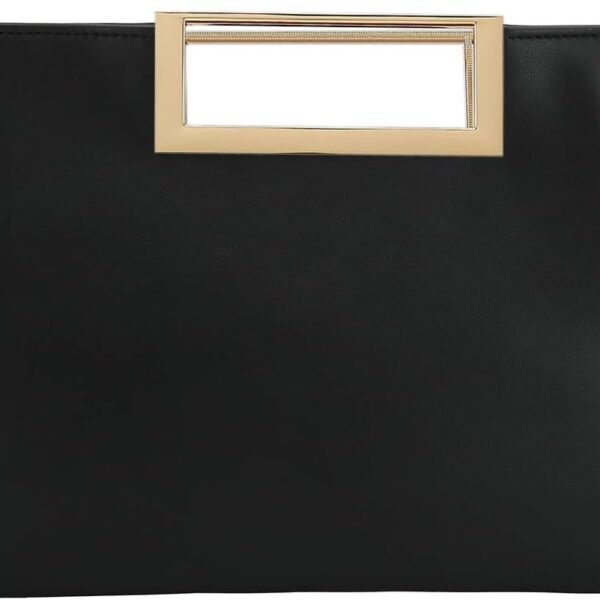 Fashion PU Leather Handbag Stylish Women Convertible Clutch Purse