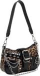 Women's Y2K Style Bags | Star-Embroidered Shoulder Bag | Mini Chain Hobo Bag