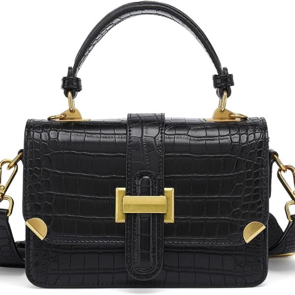 Women Small Classy Crossbody Purse Top Handle Handbags Leather Satchel Bags for Women