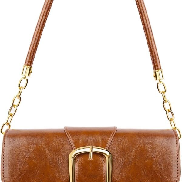 Women's Shoulder Bag — Cute & Soft PU Leather Small Crossbody | Trendy Underarm Bag | Tote