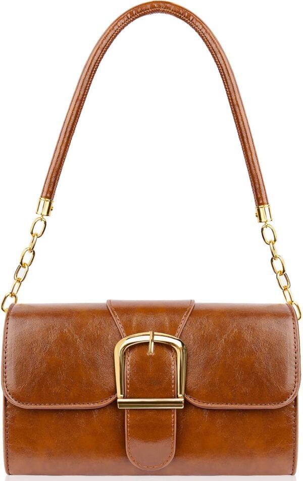 Women's Shoulder Bag — Cute & Soft PU Leather Small Crossbody | Trendy Underarm Bag | Tote