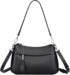 Women's Genuine Leather Crossbody | Small Crossbody Handbag | Includes 2 Detachable Shoulder Straps