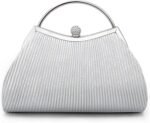 Clutch Purses for Women Evening Bags Party Clutches Handbag With Detachable Chain Strap for Cocktail Party Wedding