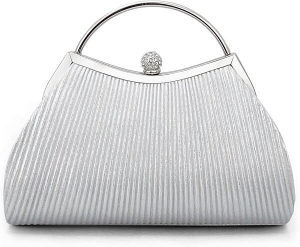 Clutch Purses for Women Evening Bags Party Clutches Handbag With Detachable Chain Strap for Cocktail Party Wedding