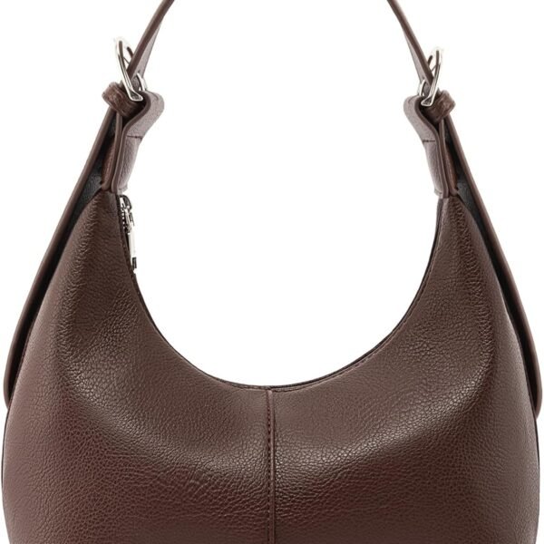 Women's Bags: Soft Vegan Leather Crescent Shoulder Bags, Casual Totes & Crossbody Bags