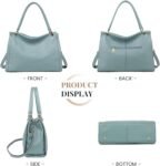 Women Genuine Leather Purses Handbags Tote Bag Shoulder Bag Top Handle Satchel LadiesHobo Bags Bucket Bag