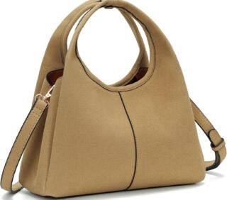 Crossbody Purse for Women Top-handle Handbags Satchel Bag Leather Tote Bag Hobo Crossbody Purse Trendy Shoulder Bag