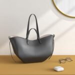 Work Bag Faux Leather Tote Bag for Women Trendy Handbag Purse Fall Shoulder Bag with Magnetic Closure