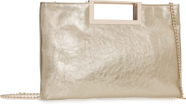 Fashion PU Leather Handbag Stylish Women Convertible Clutch Purse