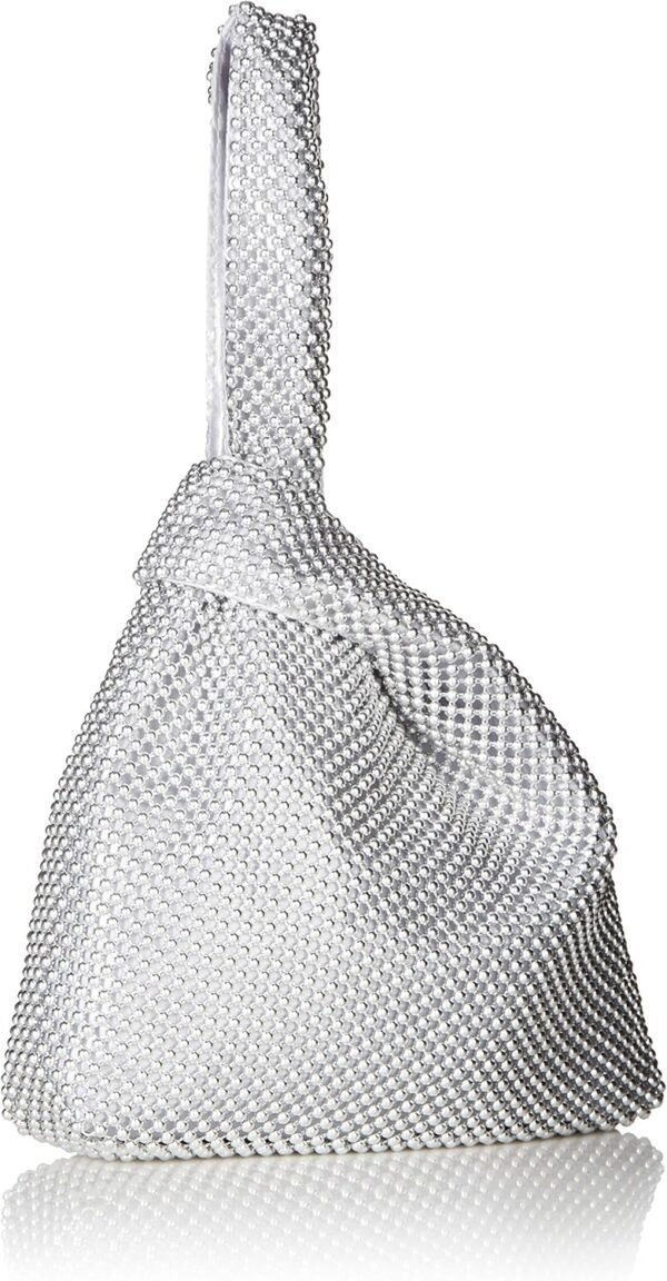 Womens  Mesh Pouch Evening Bag
