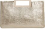 Fashion PU Leather Handbag Stylish Women Convertible Clutch Purse