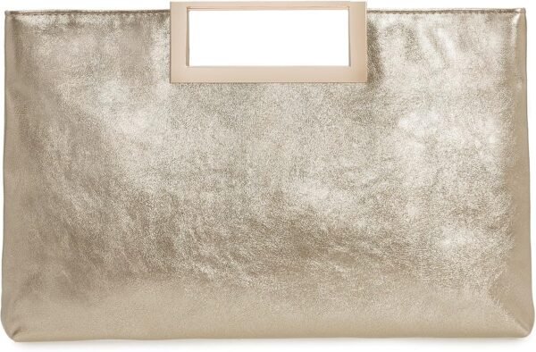 Fashion PU Leather Handbag Stylish Women Convertible Clutch Purse