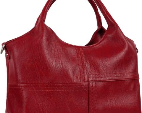 Womens Vegan Leather Handbags Tote Bag Shoulder Bag Top Handle Satchel Ladies Purse Crossbody Hobo Bag
