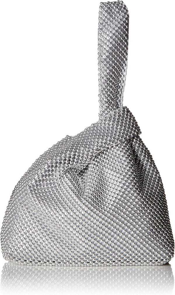 Womens  Mesh Pouch Evening Bag