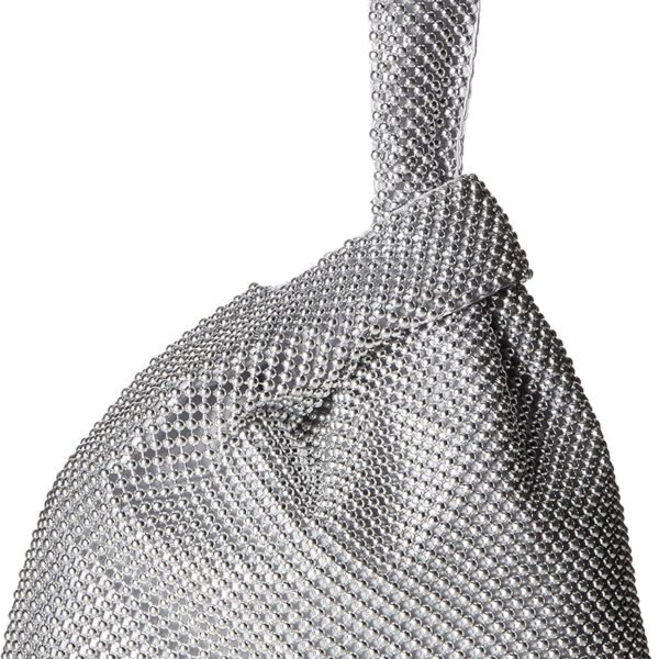 Womens  Mesh Pouch Evening Bag